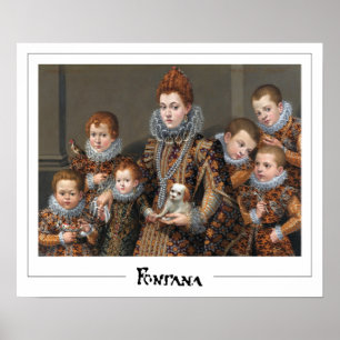Lavinia Fontana Zedign Art Poster #6
