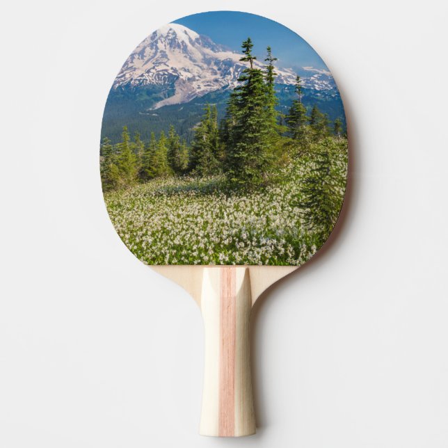Lavinliljor och Mount Rainier Pingisracket (Framsidan)