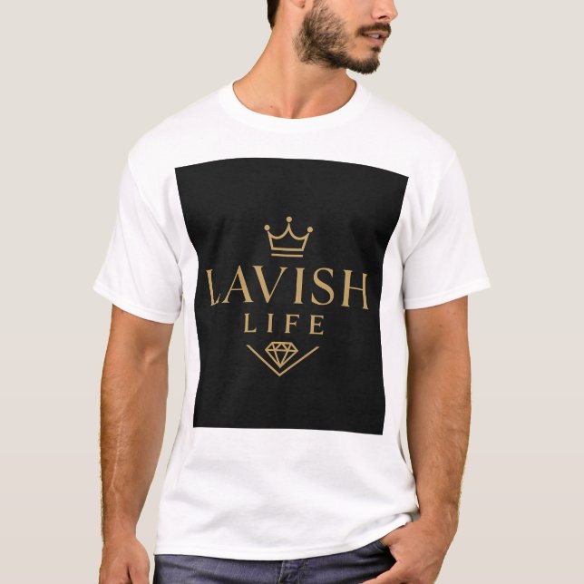 Lavish Classic T- Shirt T (Framsida)