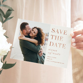 Lavish Glow Editable Färg sparar datumkortet Tack Kort