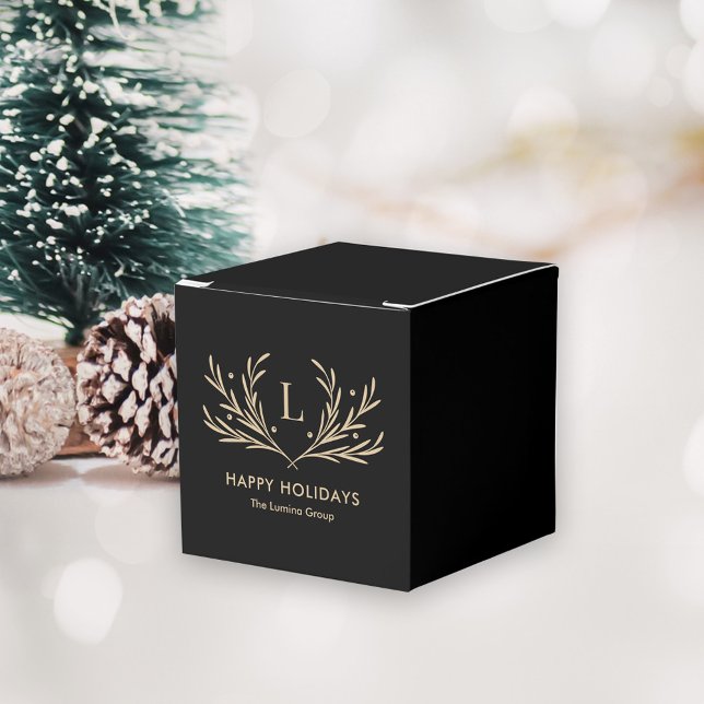 Lavish Soirée EDITABLE FÄRG Julfest Presentaskar (Skapare uppladdad)