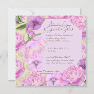 Lavish Wedding-inbjudan Inbjudningar