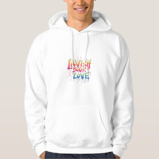 Lavish Your Kärlek Hoodie