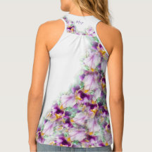 Lavishly on Muchas Flores Mayo Lila Irises Swath