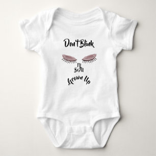 LavishlyOn Blink, jag ska växa upp Baby T Shirt