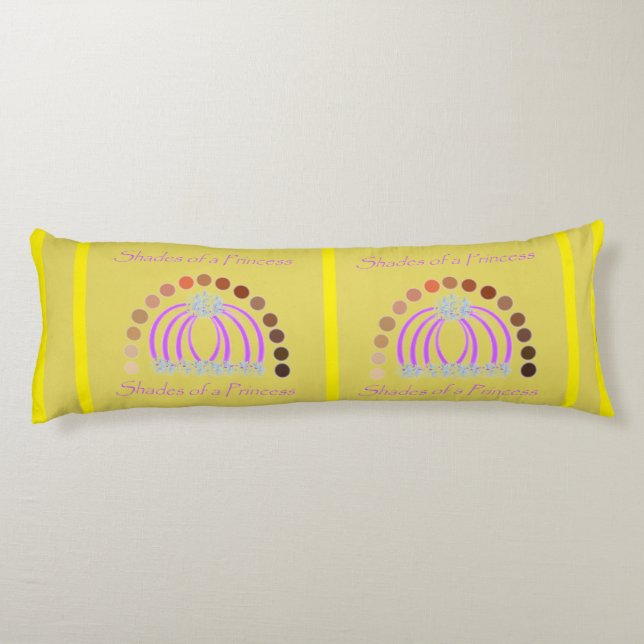 Lavishlypå en prinsessa-skugga. kroppskudde (Baksidan)