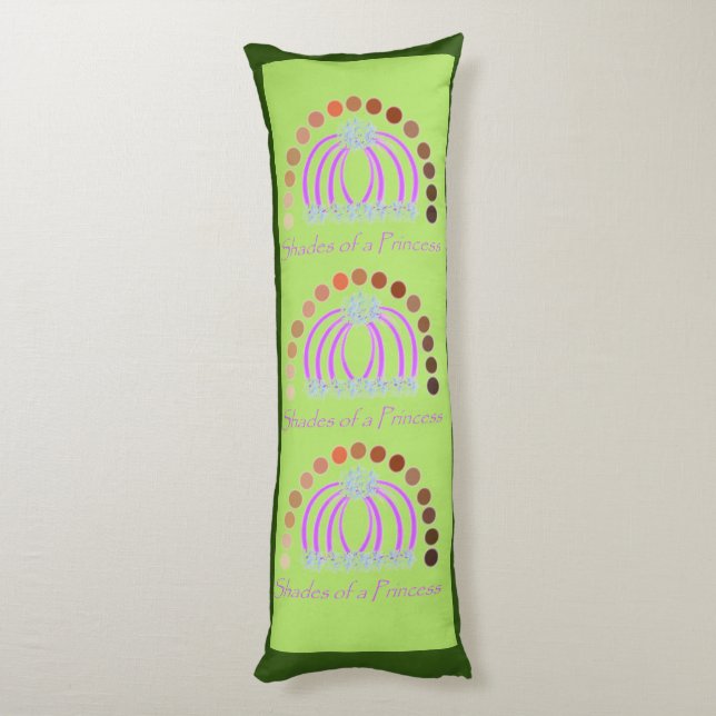 Lavishlypå en prinsessa-skugga. kroppskudde (Baksidan (Vertikal))