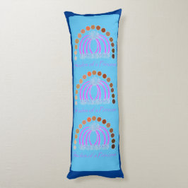 Lavishlypå en prinsessa-skugga. kroppskudde