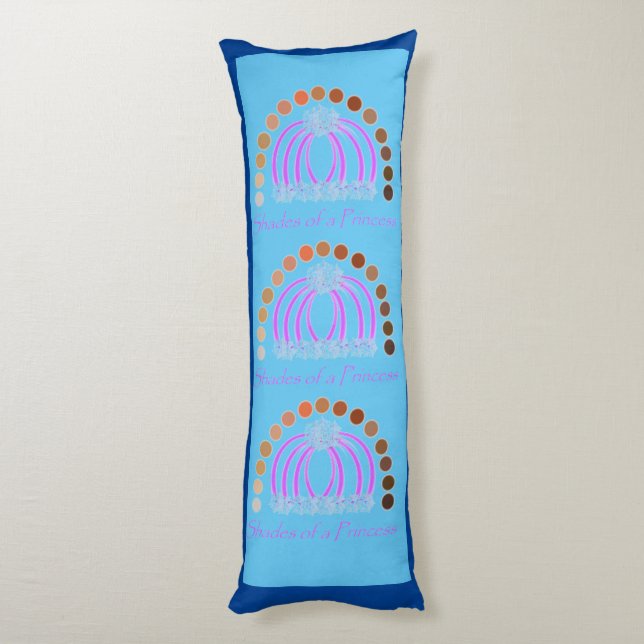 Lavishlypå en prinsessa-skugga. kroppskudde (Baksidan (Vertikal))