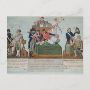 Lavoisier, Comite de Surete Generale Vykort