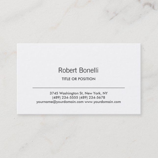 Law Automotive Bakery Music DJ.Etc. Affärskort Visitkort (Framsida)