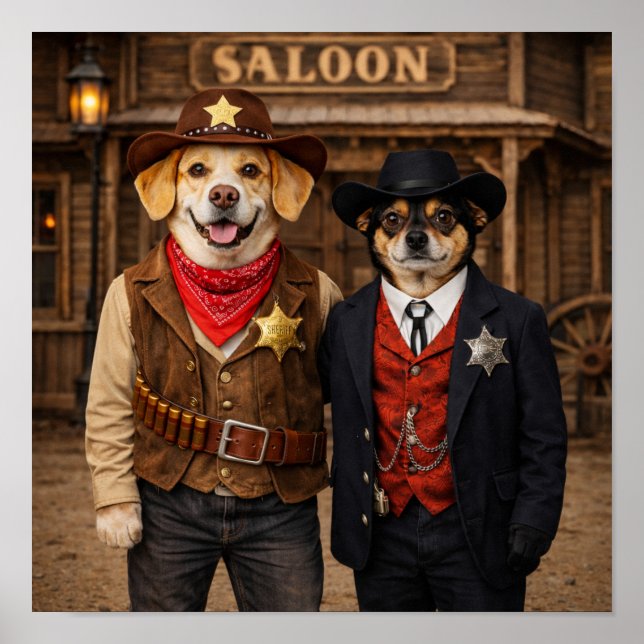 "Law Dogs" Poster (Framsidan)