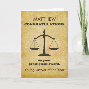 Law Fält Award Winner Grattiss, Personal Kort