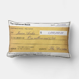 Law of Attraction Elegant Gold Abundance Check  Lumbarkudde