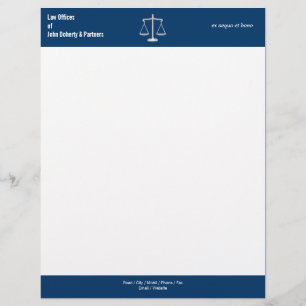 LAW OFFICE Letterhead Brevhuvud
