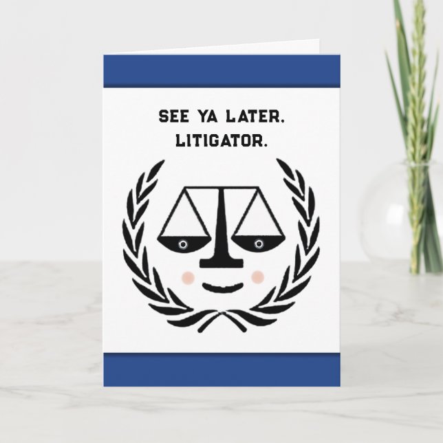 Law School Grad Kort (Framsida)