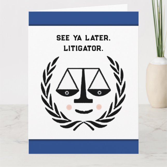 Law School Grad Kort (Framsida)