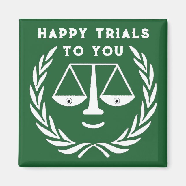 Law School Grad Lawyer Magnet (Framsidan)
