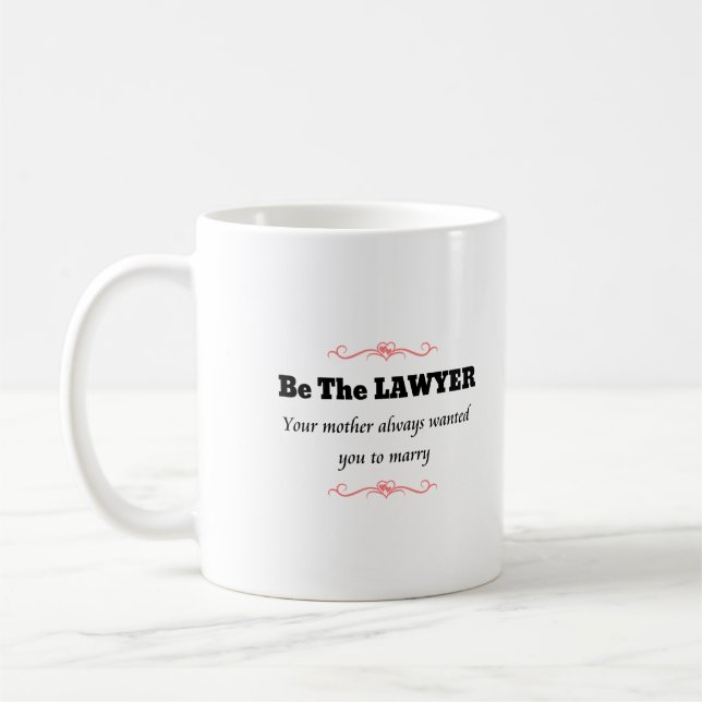 Law School Lawyer Female Student - Studenten Kaffemugg (Vänster)