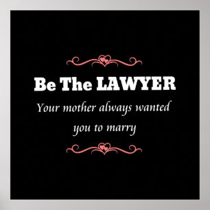Law School Lawyer Female Student - Studenten Poster