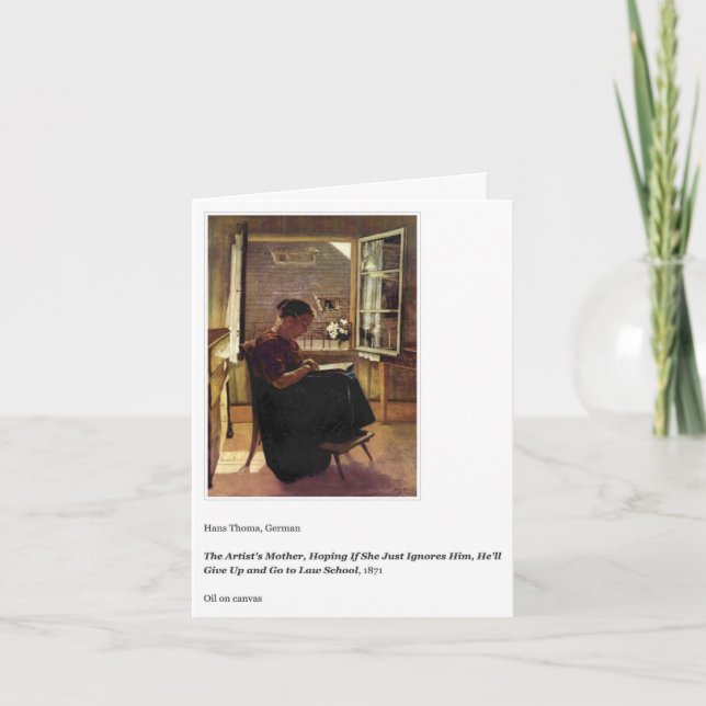 LAW SCHOOL MORS DAG-KORT KORT (Framsida)