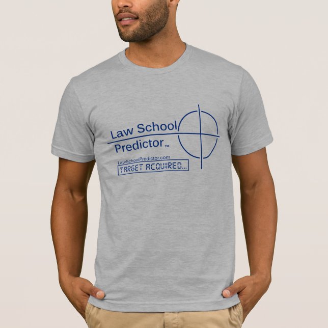 Law School Predictor American App. Passande T-Shir T-shirt (Framsida)