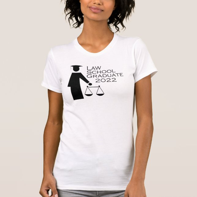 Law School Student 2022 T Shirt (Framsida)