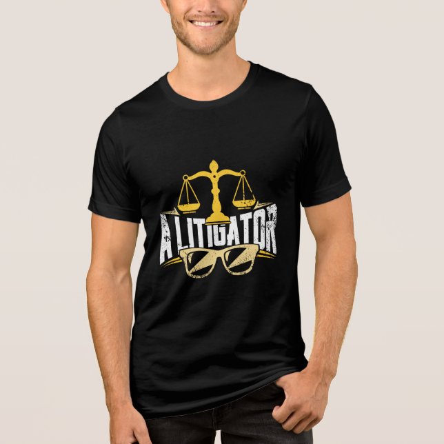Law School Student Attorney Gag T Shirt (Framsida)