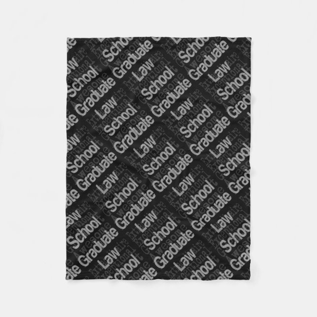 Law School Student Extraordinaire Fleecefilt (Framsidan)