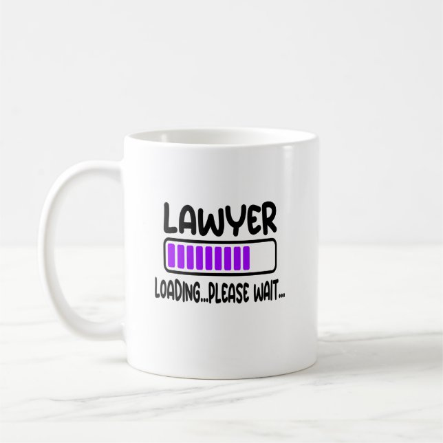 Law School Student Future Lawyer Gift Kaffemugg (Vänster)