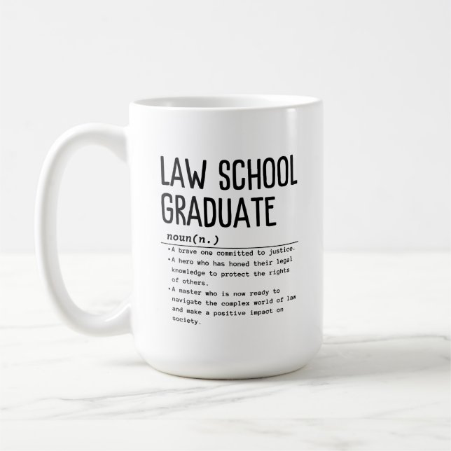 Law School Student Kaffemugg (Vänster)