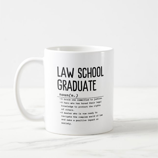 Law School Student Kaffemugg (Vänster)
