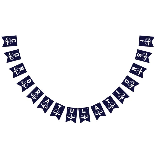 Law School Studenten Bunting Flaggor (Alla)