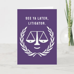 Law School Studenten Card Kort