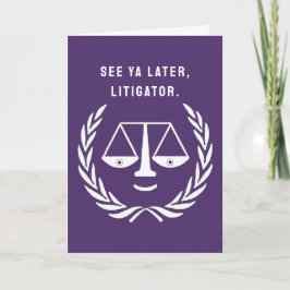 Law School Studenten Card Kort