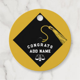 Law School Studenten Gåvor Etiketter