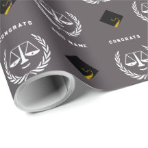 Law School Studenten Gift Wrapping Papper