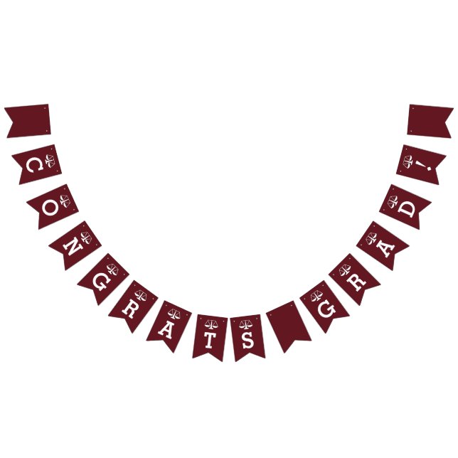 Law School Studenten Gratulerar Vimplar (Alla)