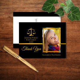 Law School Studenten Namn Photo Tack Vykort