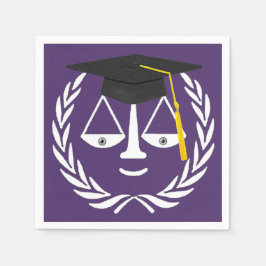 Law School Studenten Pappersservett