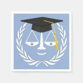 Law School Studenten Pappersservett