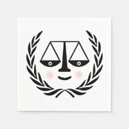 Law School Studenten Pappersservett