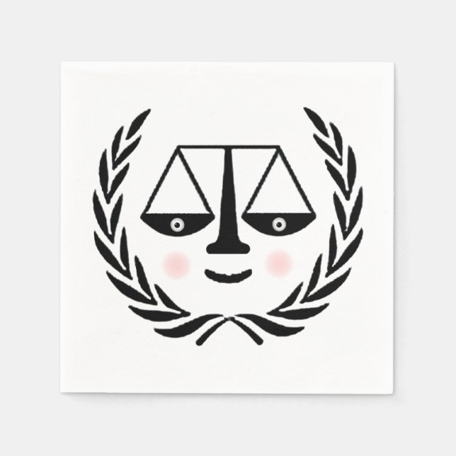 Law School Studenten Pappersservett (Framsidan)