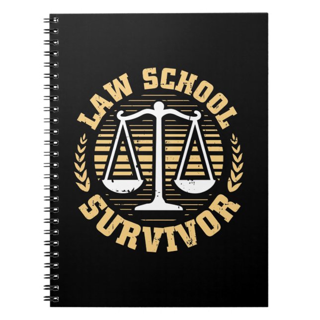 Law School Survivor Anteckningsbok (Framsidan)