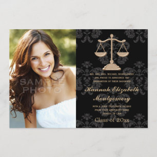 Law School Tillkännagivande för studenten Lila