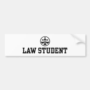 Law Student Bildekal