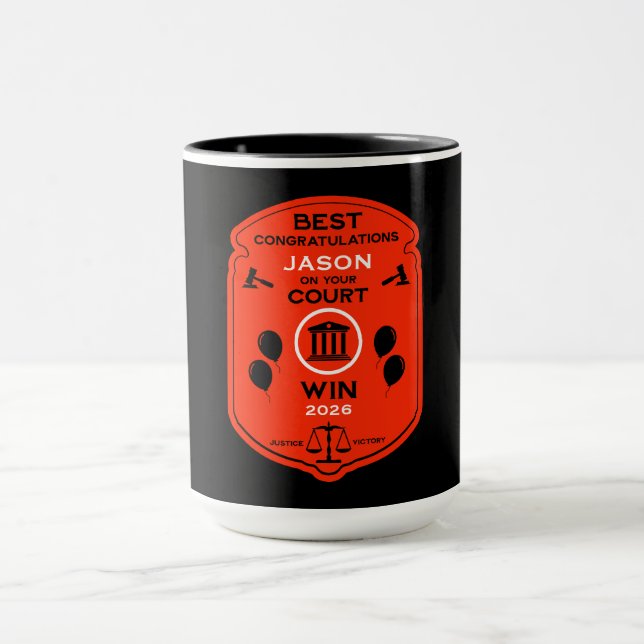 Law Victory Firande Gift Mugg (Center)