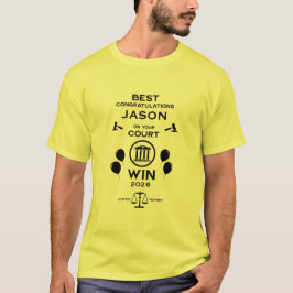 Law Victory Firande Gift T Shirt