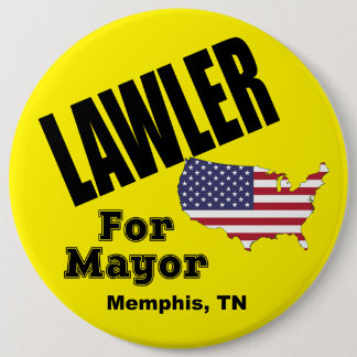 Lawler for Mayor Pin Knapp