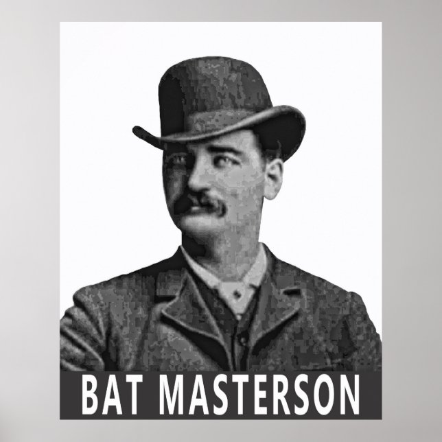 LAWMEN LEGEND FLADDERMUS MASTERSON POSTER (Framsidan)